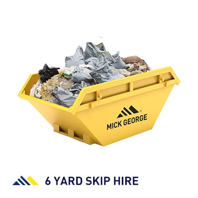 6 yard skip